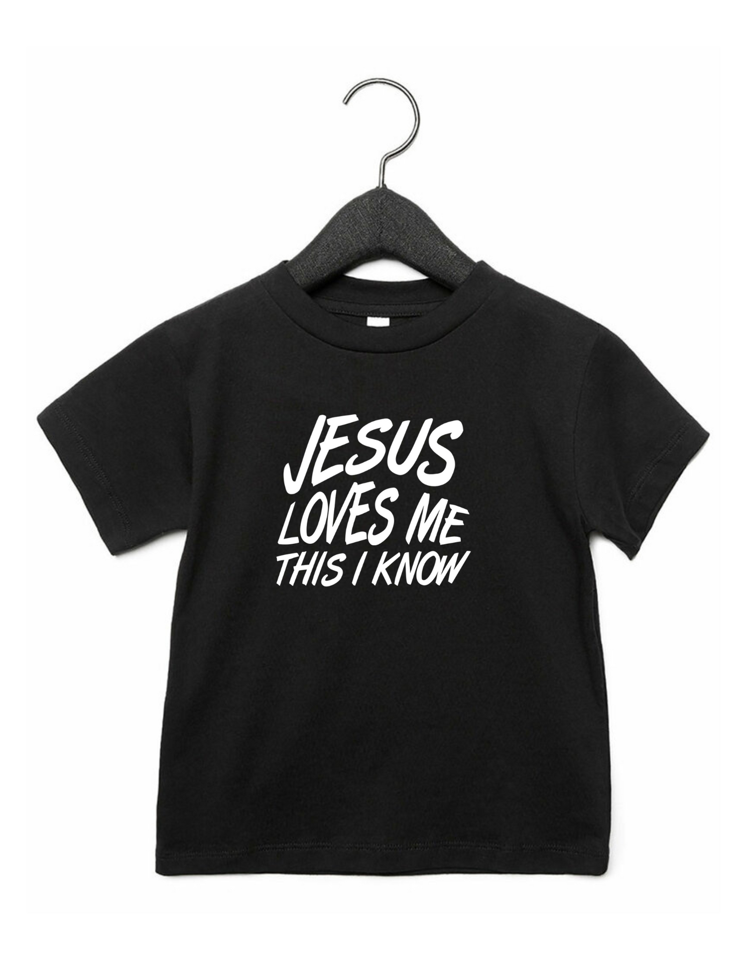 JESUS LOVES ME KIDS SHORT SLEEVE TEE