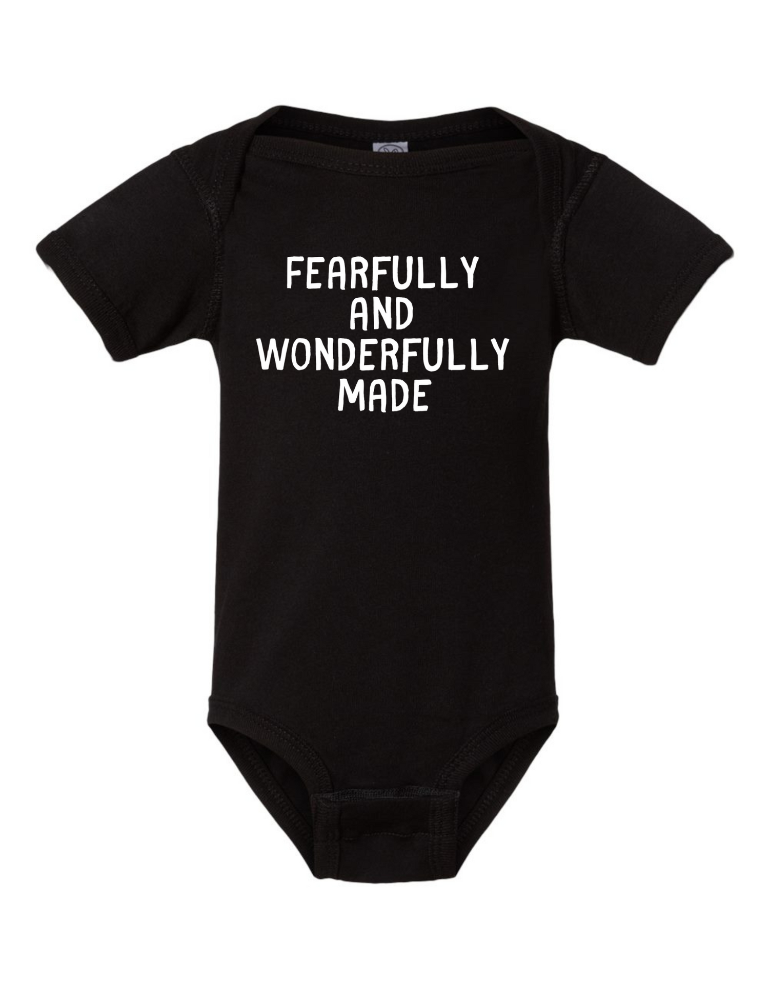 FEARFULLY AND WONDERFULLY MADE BABY BODYSUIT