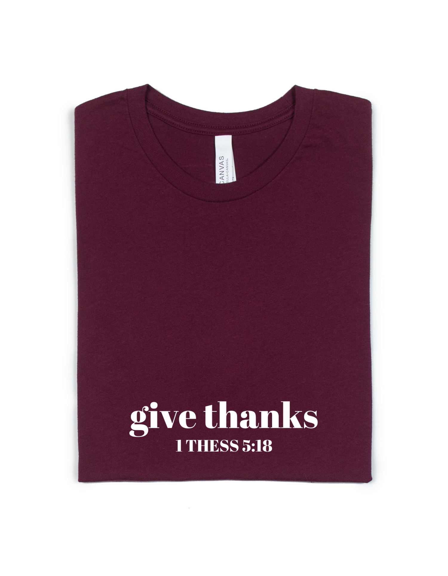 GIVE THANKS ADULT UNISEX TEE