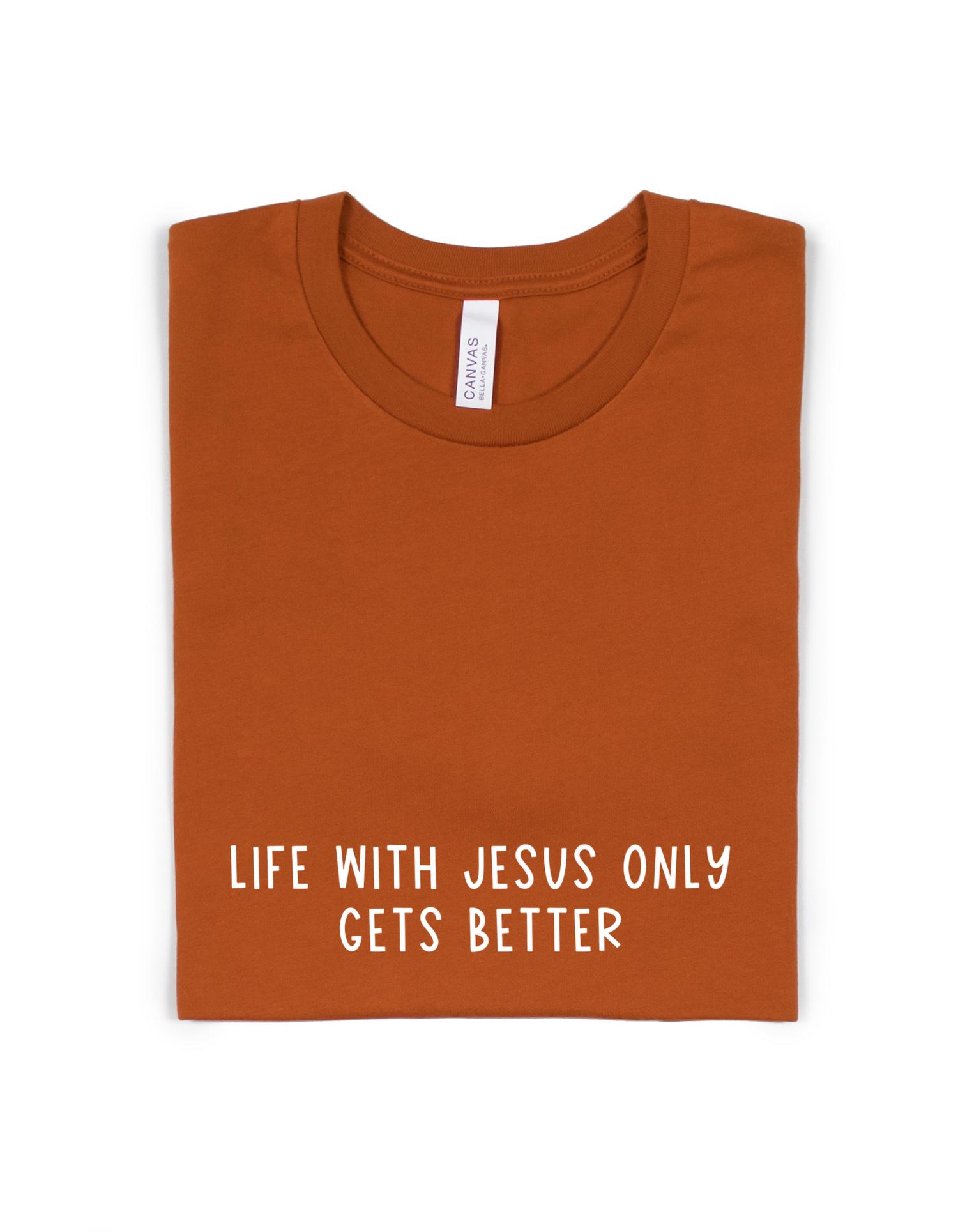 LIFE WITH JESUS ADULT UNISEX TEE