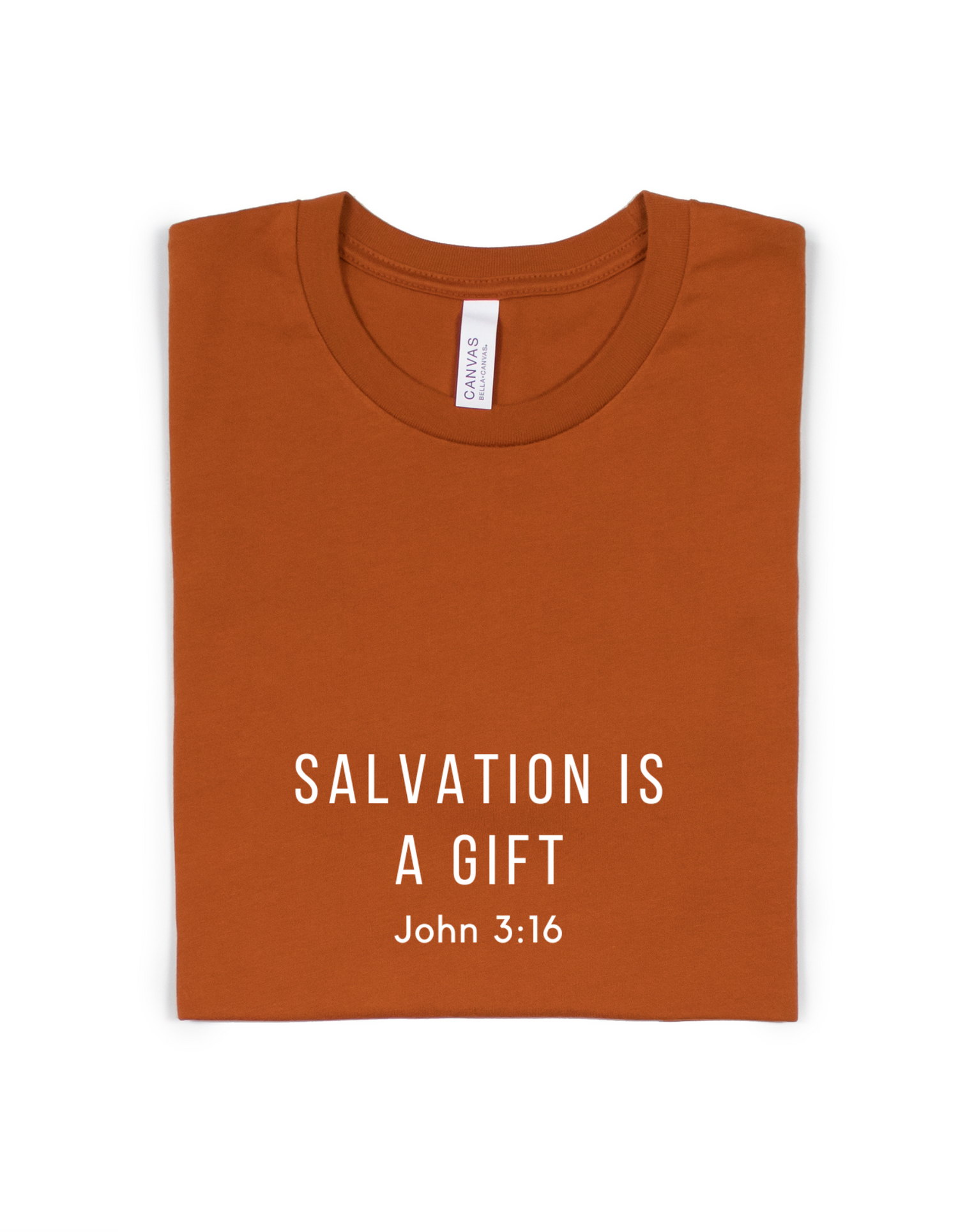 SALVATION IS A GIFT ADULT UNISEX TEE