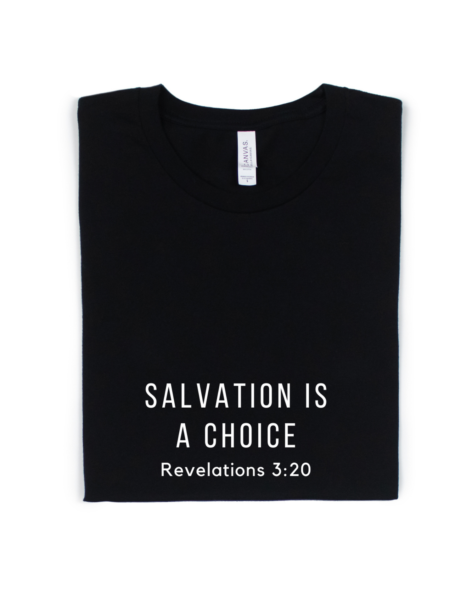 SALVATION IS A CHOICE ADULT UNISEX TEE