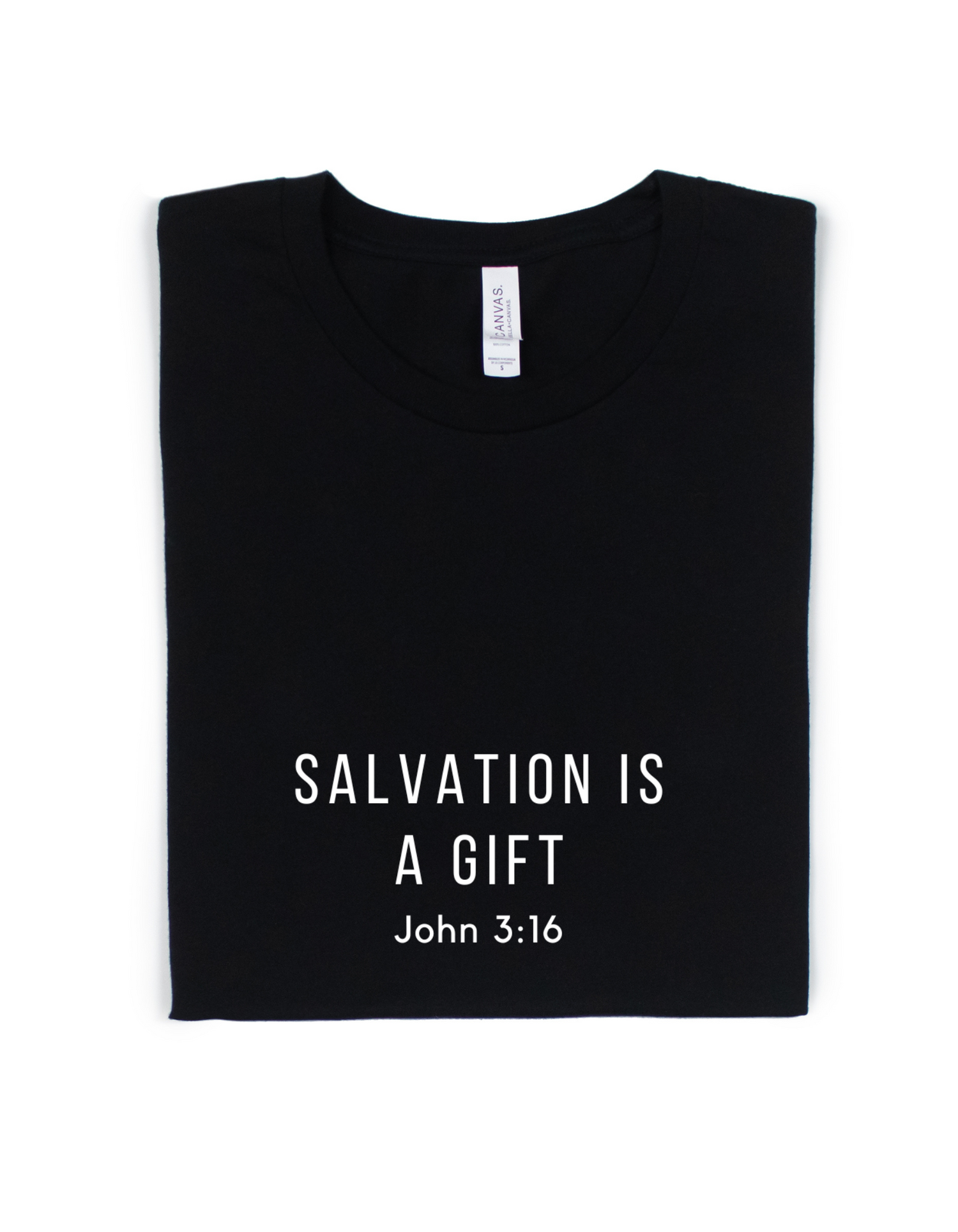 SALVATION IS A GIFT ADULT UNISEX TEE