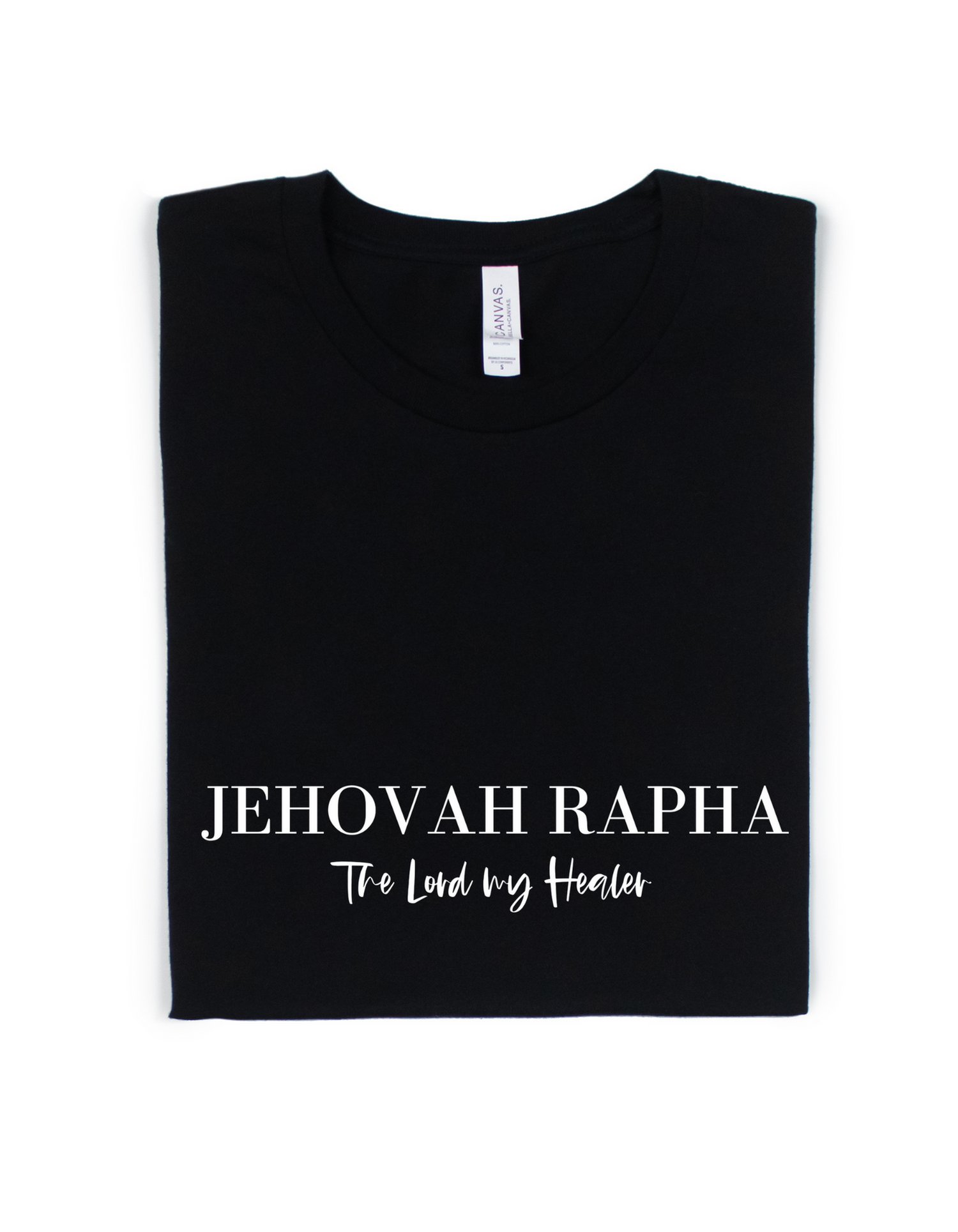 JEHOVAH RAPHA ADULT UNISEX NAME TEE