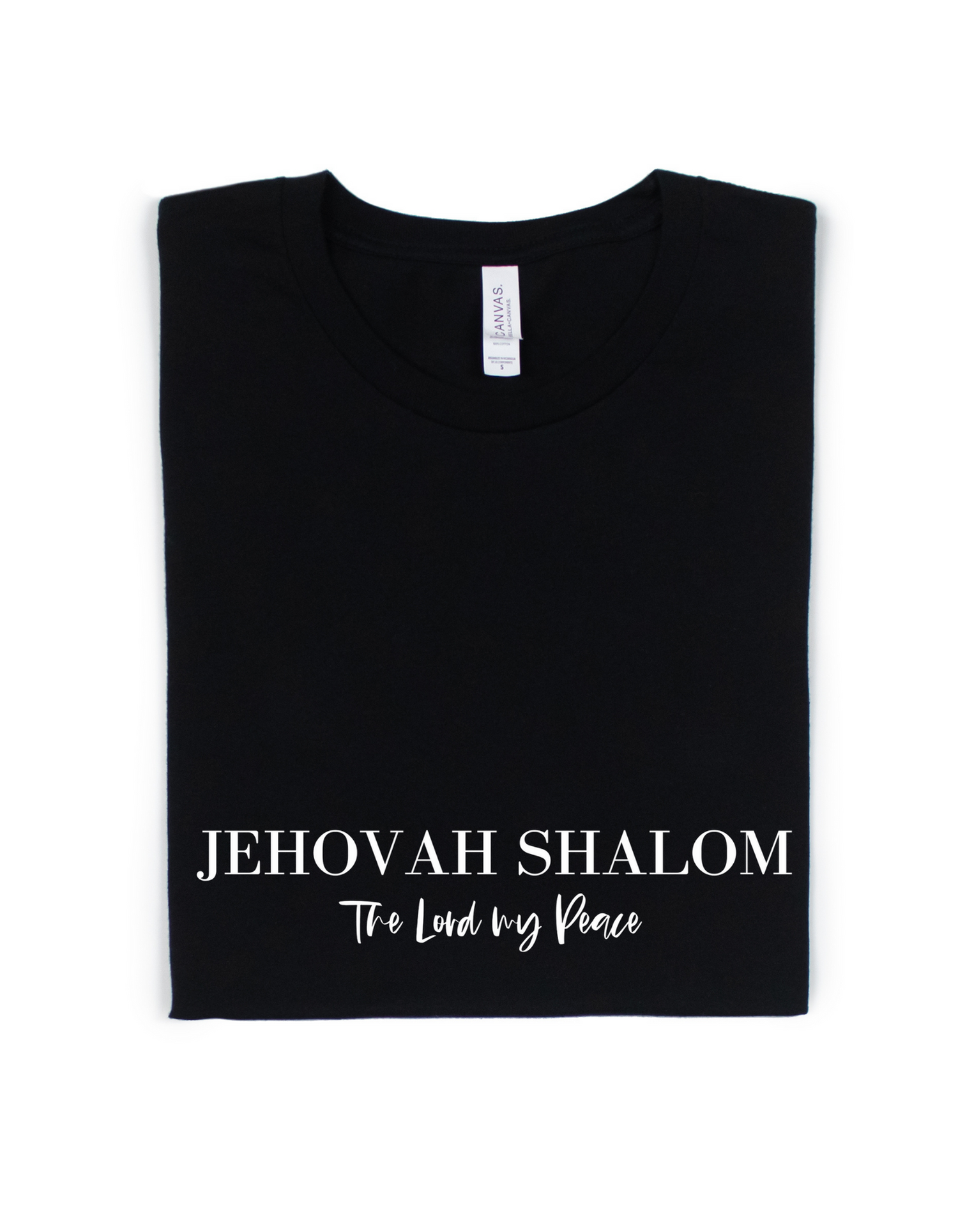 JEHOVAH SHALOM ADULT UNISEX NAME TEE