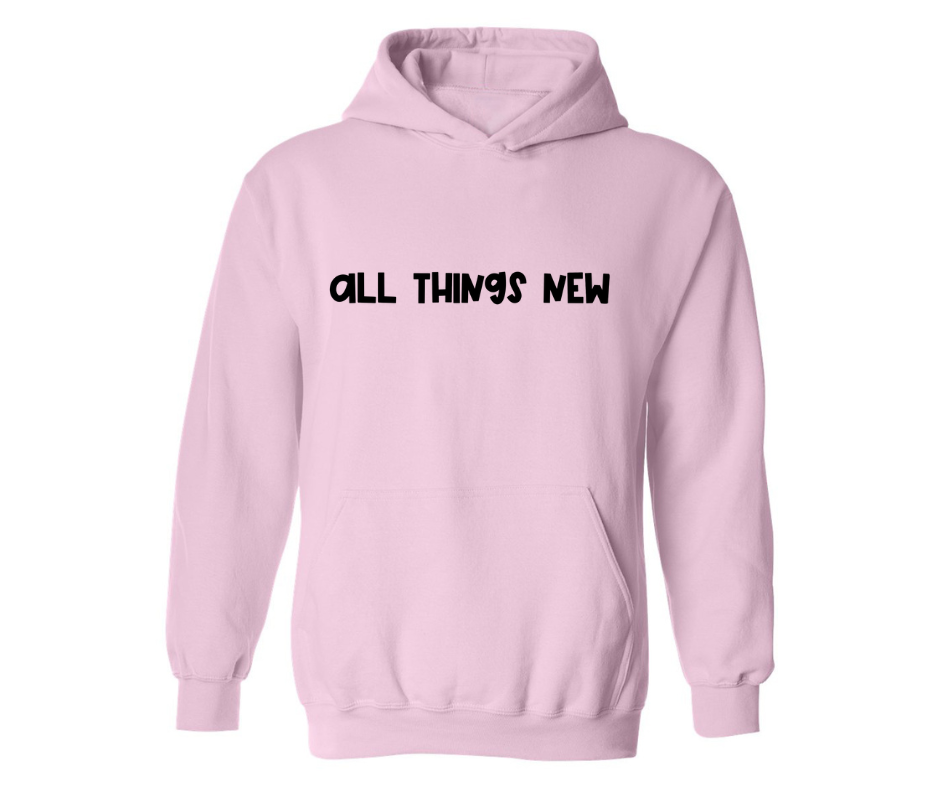 ALL THINGS NEW UNISEX ADULT HOODIE