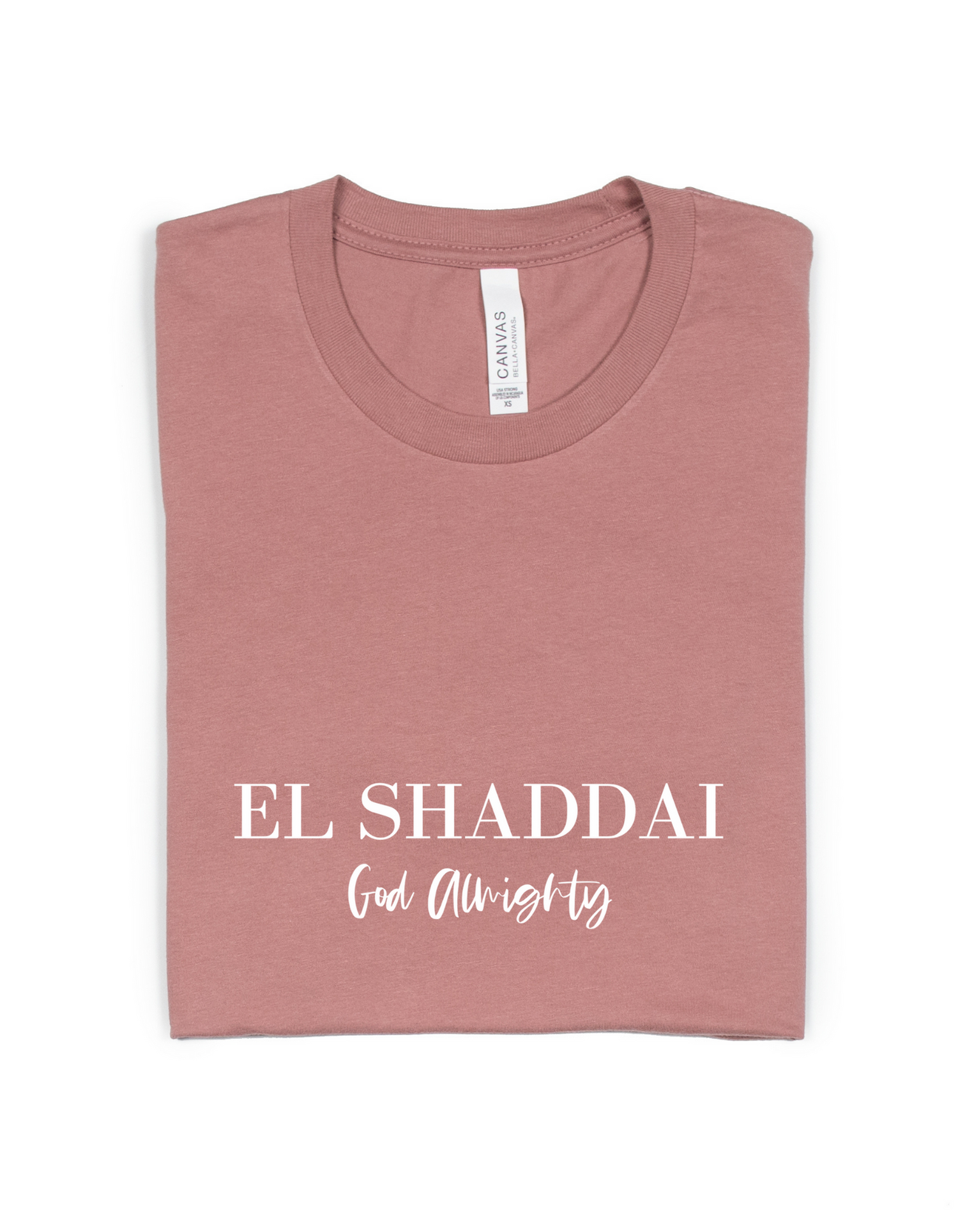 EL-SHADDAI ADULT UNISEX NAME TEE