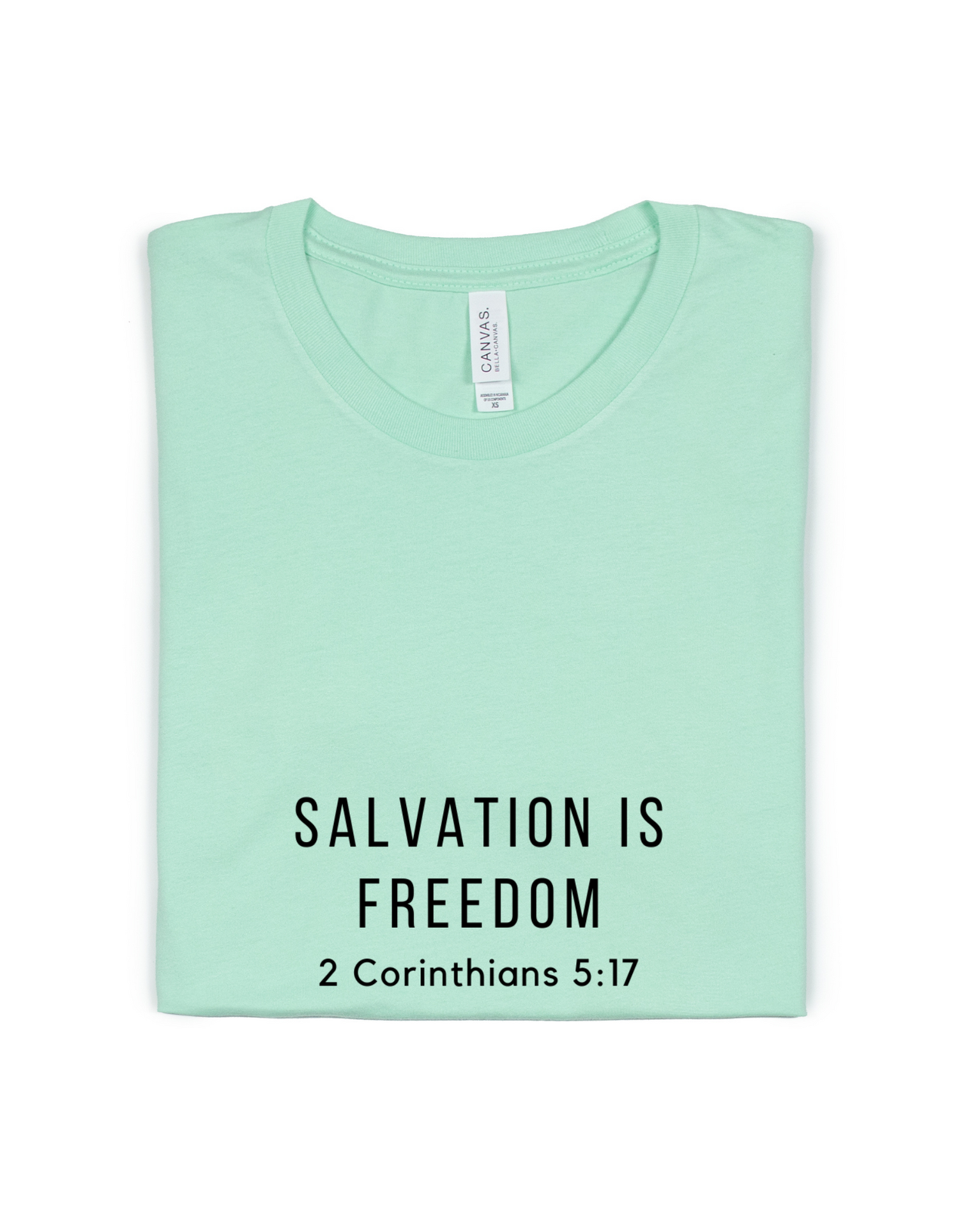 SALVATION IS FREEDOM ADULT UNISEX TEE