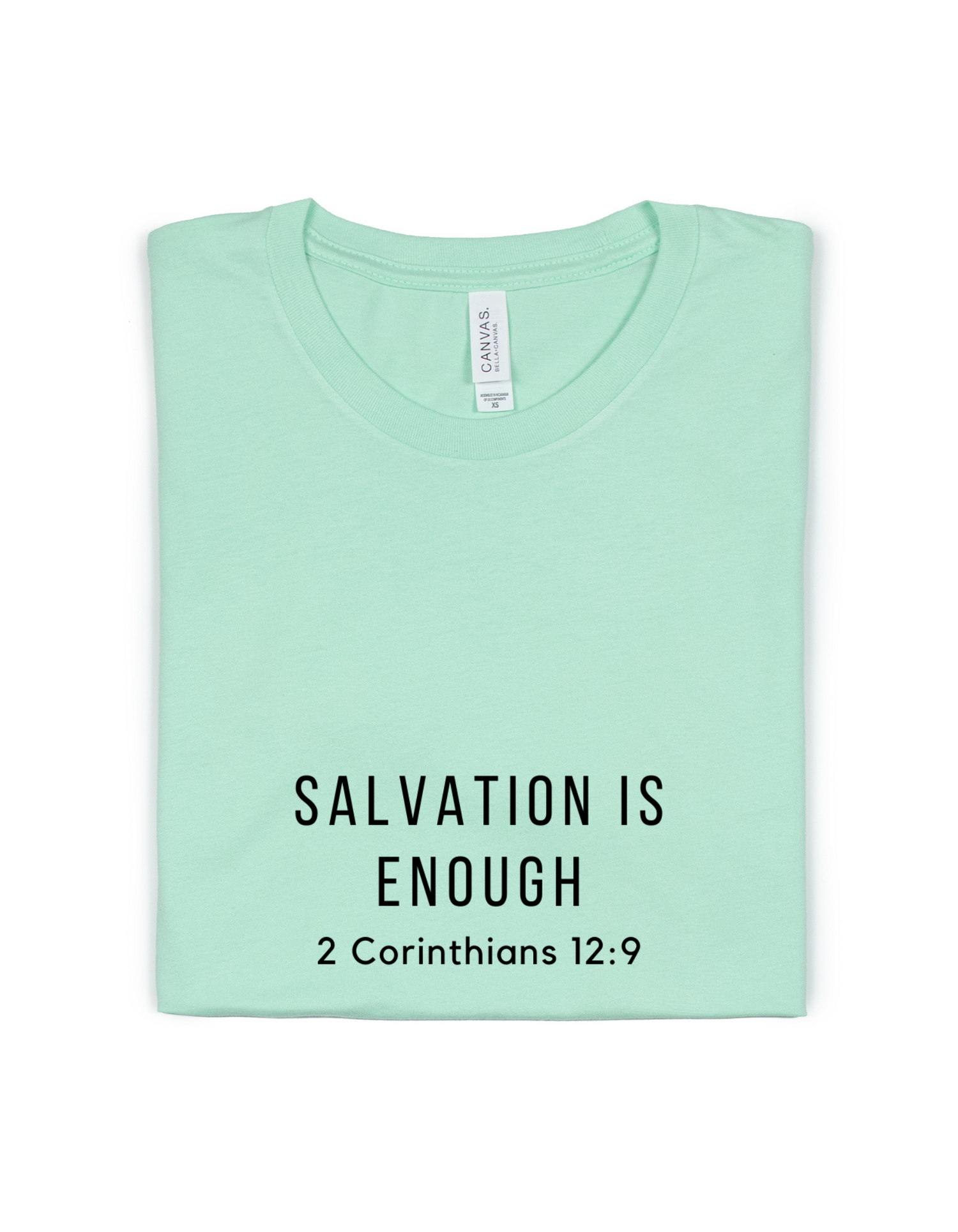 SALVATION IS ENOUGH ADULT UNISEX TEE