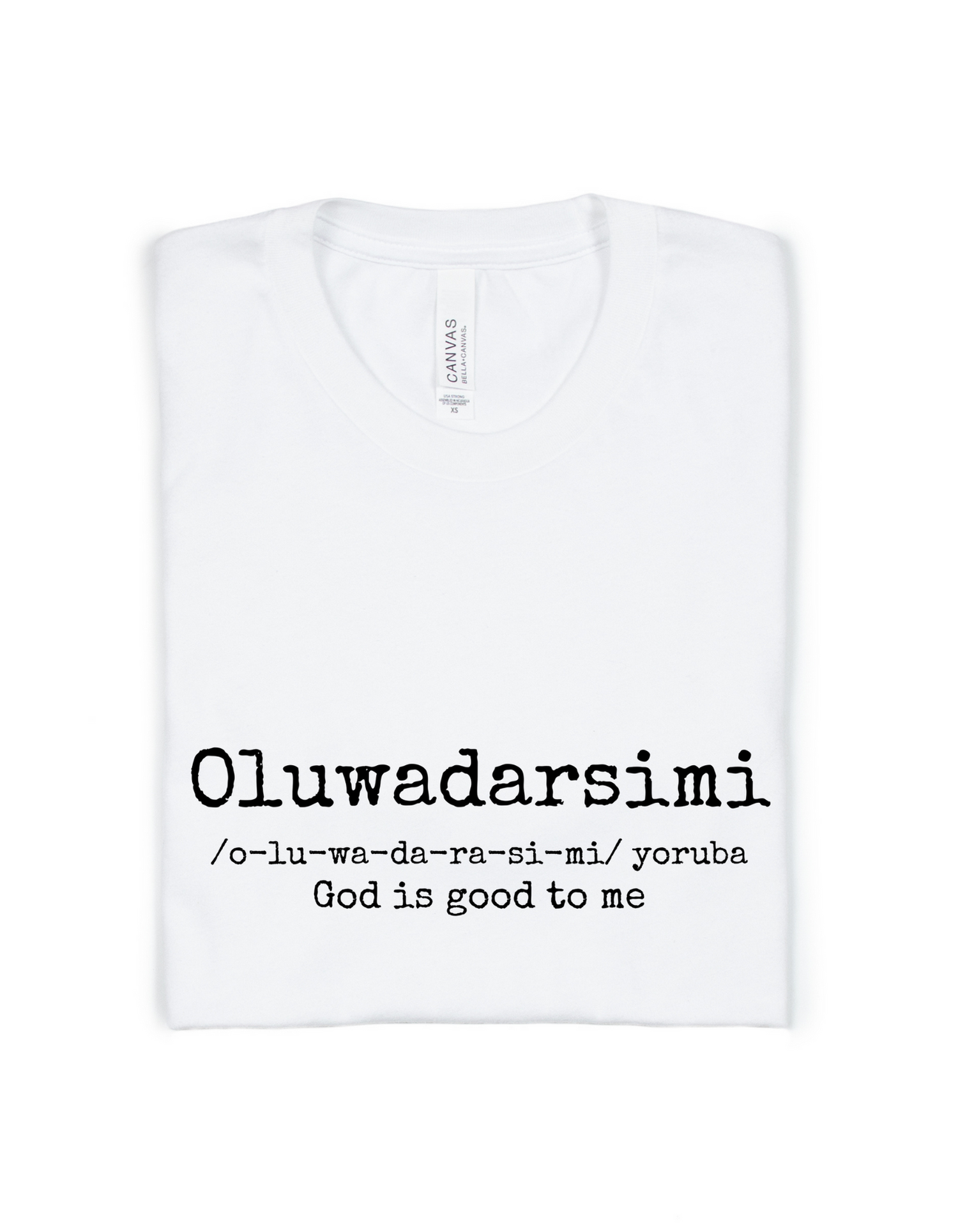 OLUWADARASIMI ADULT UNISEX TEE