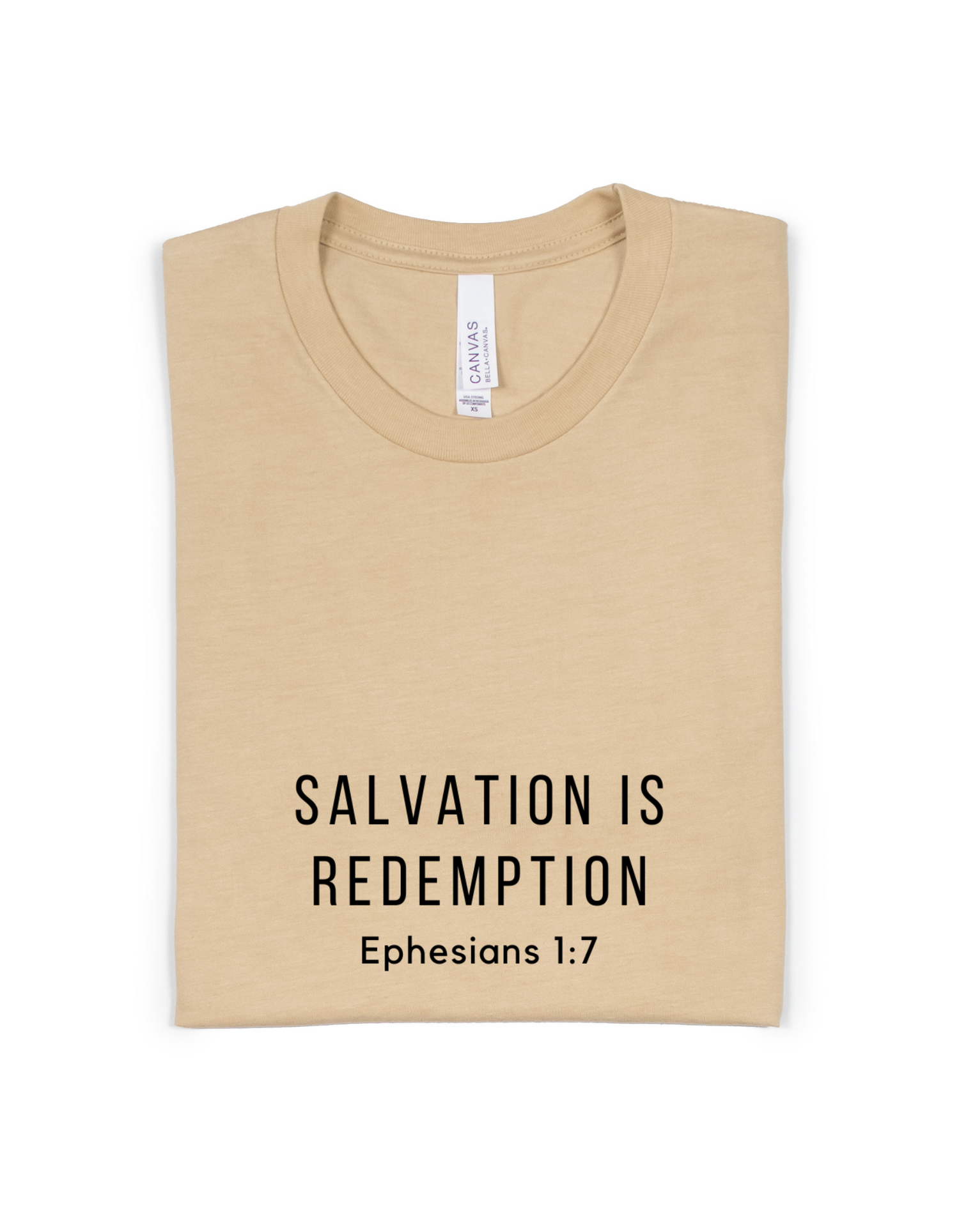 SALVATION IS REDEMPTION ADULT UNISEX TEE