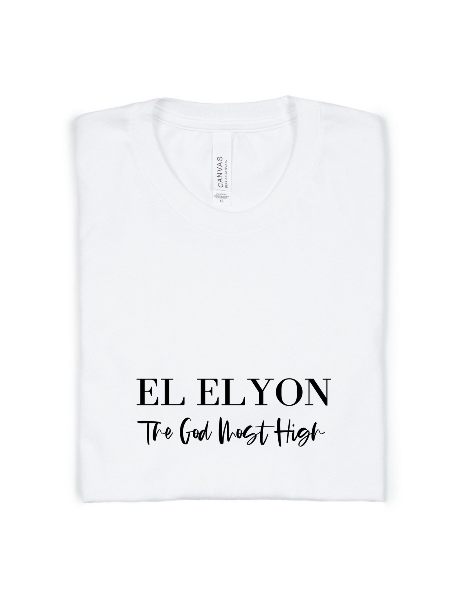 EL-ELYON UNISEX ADULT NAME TEE