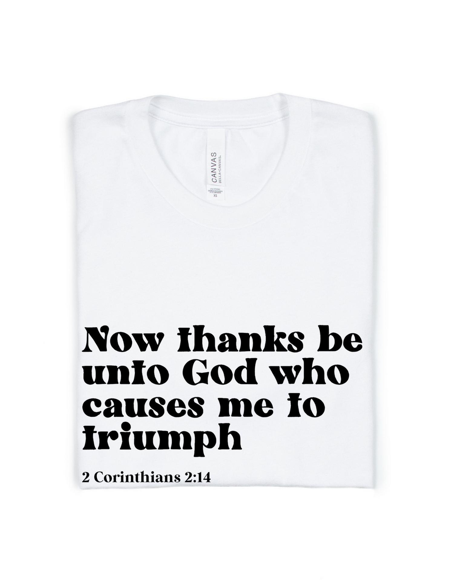 NOW THANKS BE TO GOD ADULT UNISEX TEE