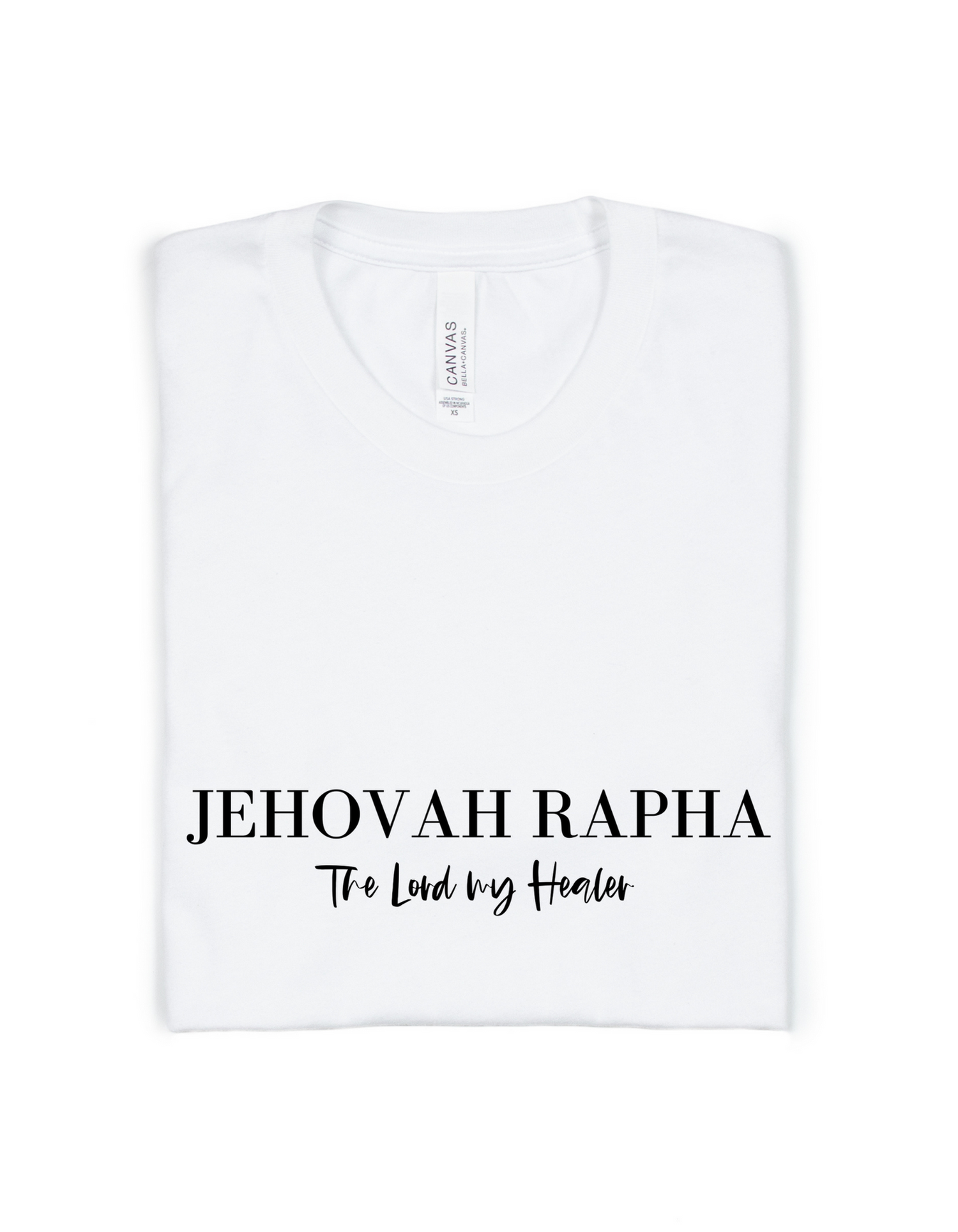 JEHOVAH RAPHA ADULT UNISEX NAME TEE