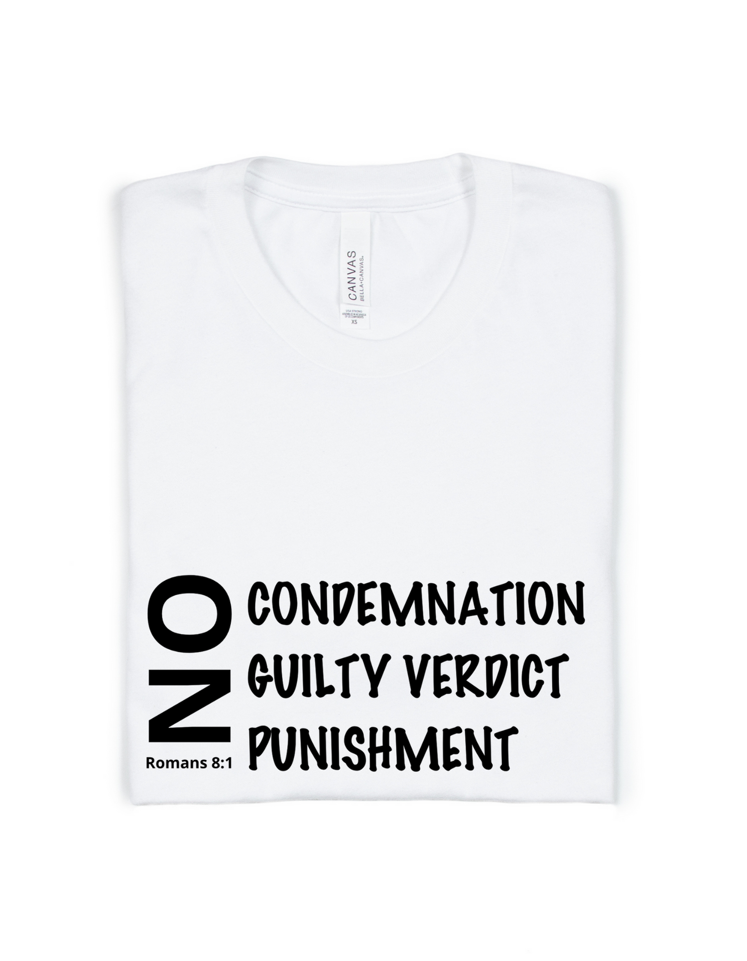 NO CONDEMNATION ADULT UNISEX TEE